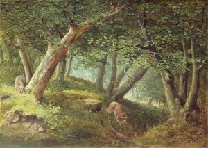 I skogen, 1856